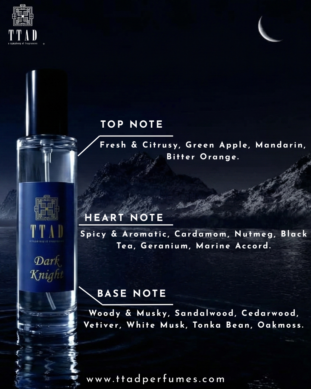 Dark Knight- Limited Edition Holiday Special by TTAD Perfumes