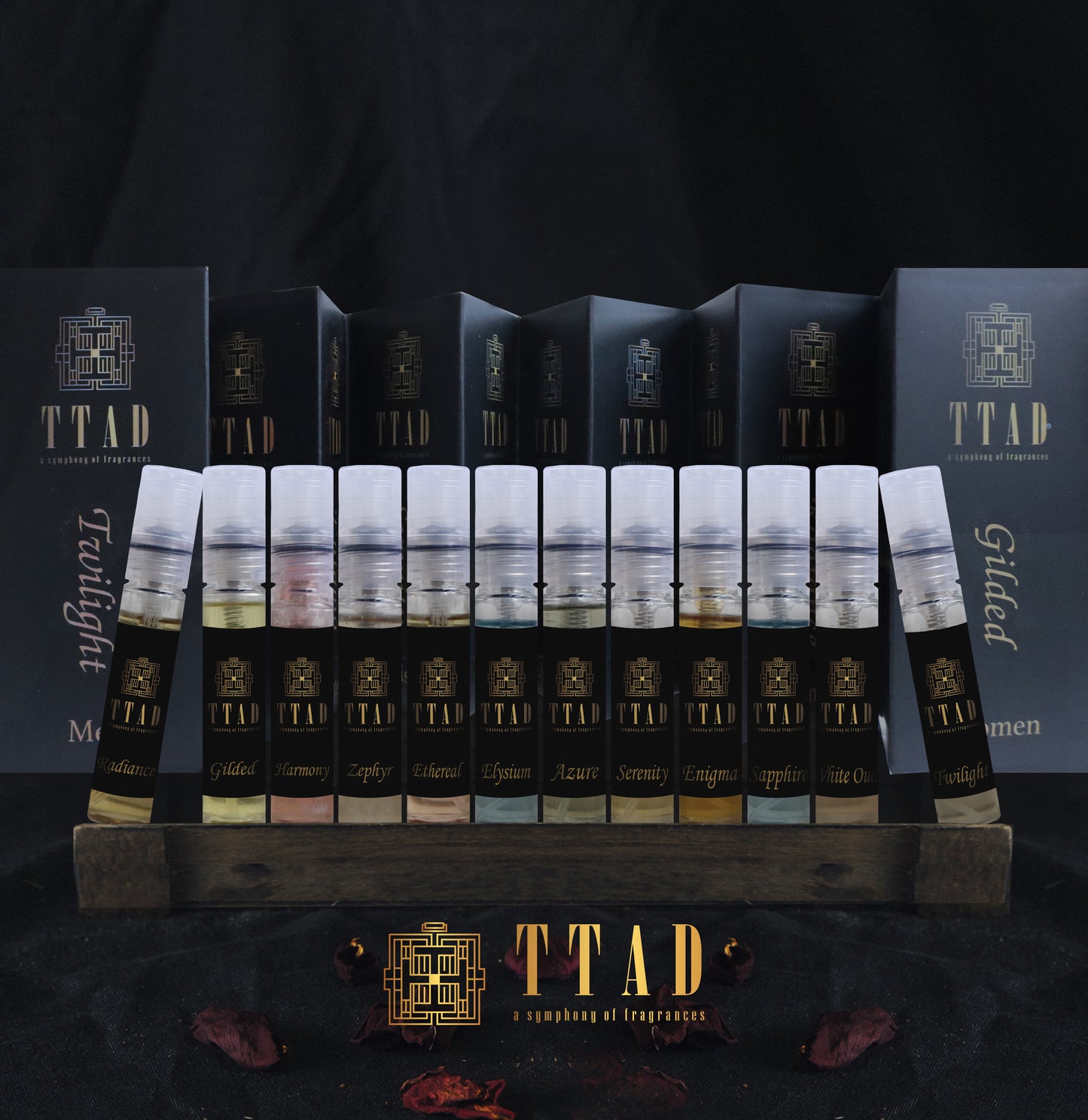 TTAD Gift Pack of 12 Perfumes Eau de Parfum